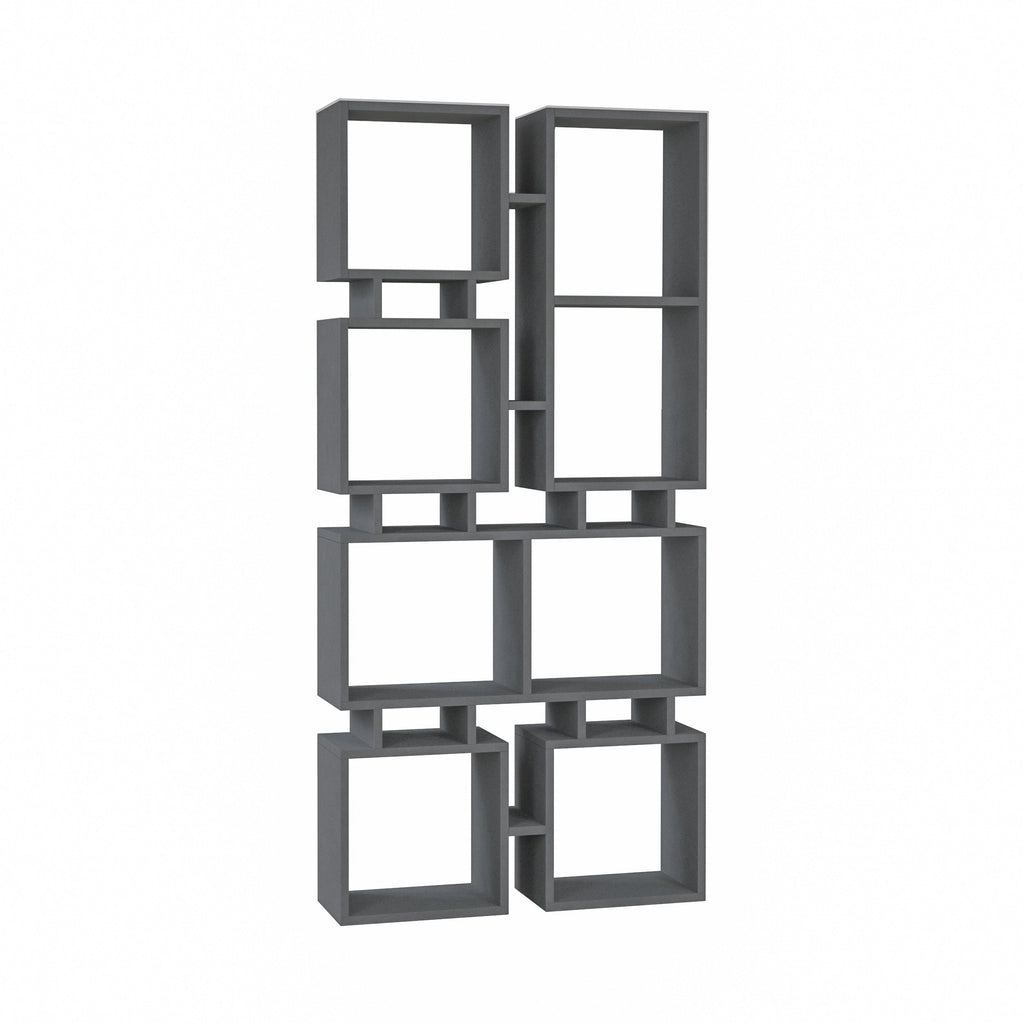 Decortieliving - Rail Modern Bookcase Display Unit No.1 Tall 166.5cm