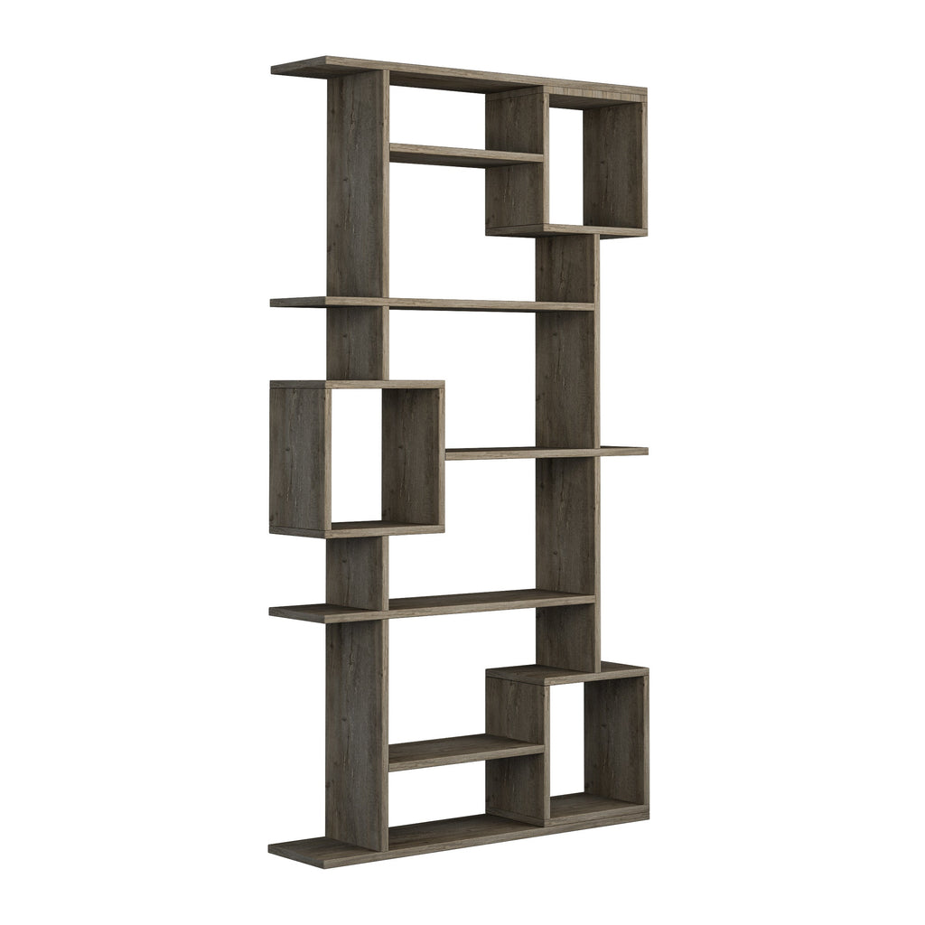 Decortieliving - Soto Modern Bookcase Display Unit Tall 173cm