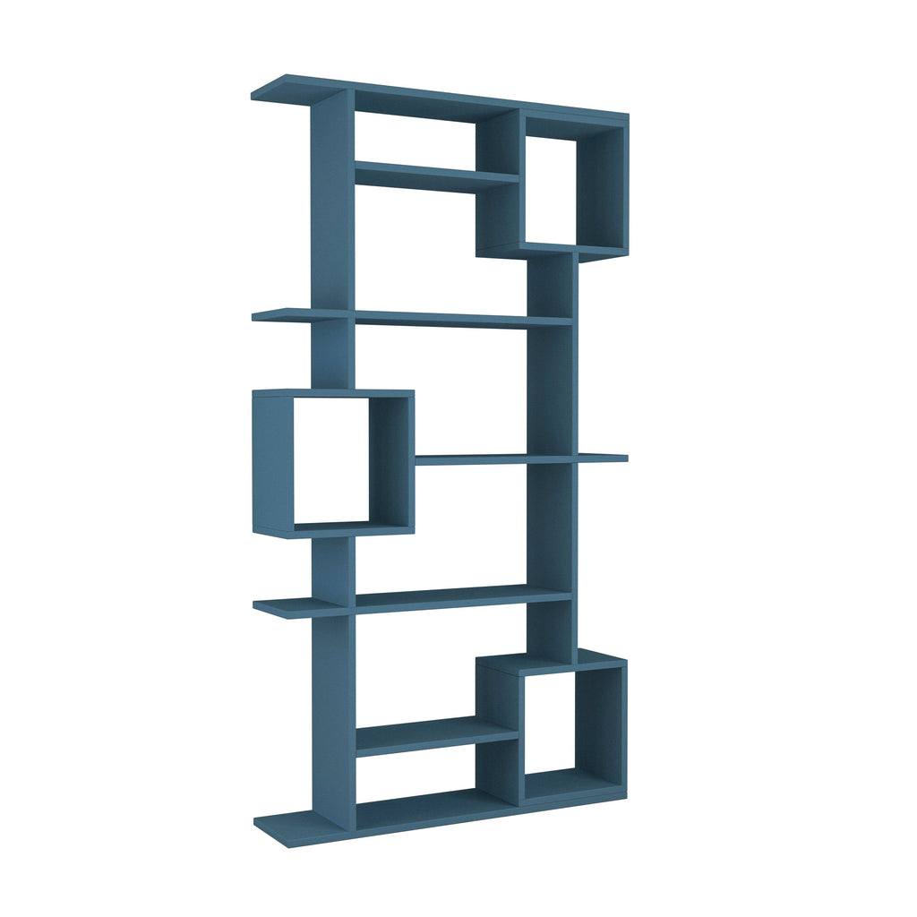 Decortieliving - Soto Modern Bookcase Display Unit Tall 173cm