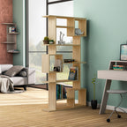 Decortieliving - Soto Modern Bookcase Display Unit Tall 173cm
