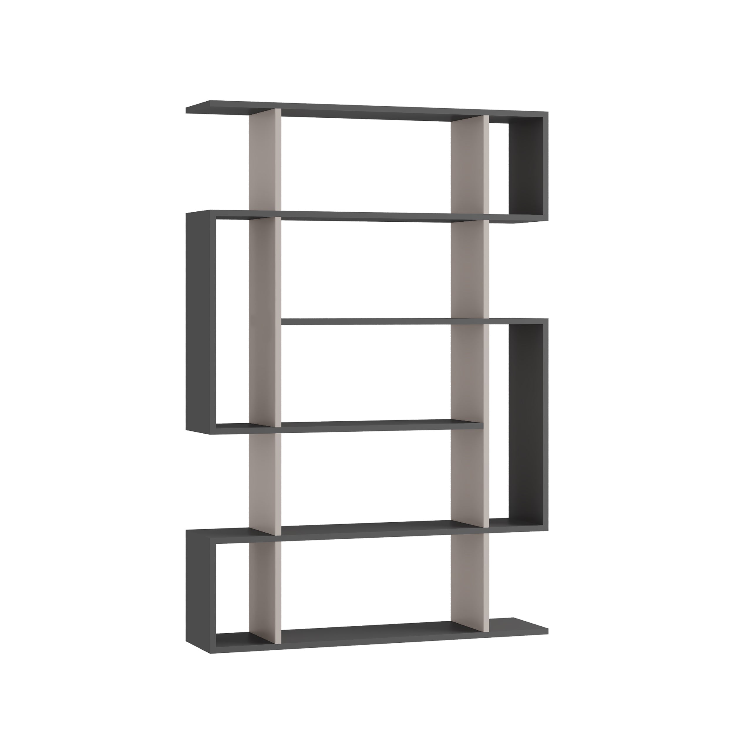 Decortieliving - Mito Modern Bookcase Display Tall 161cm