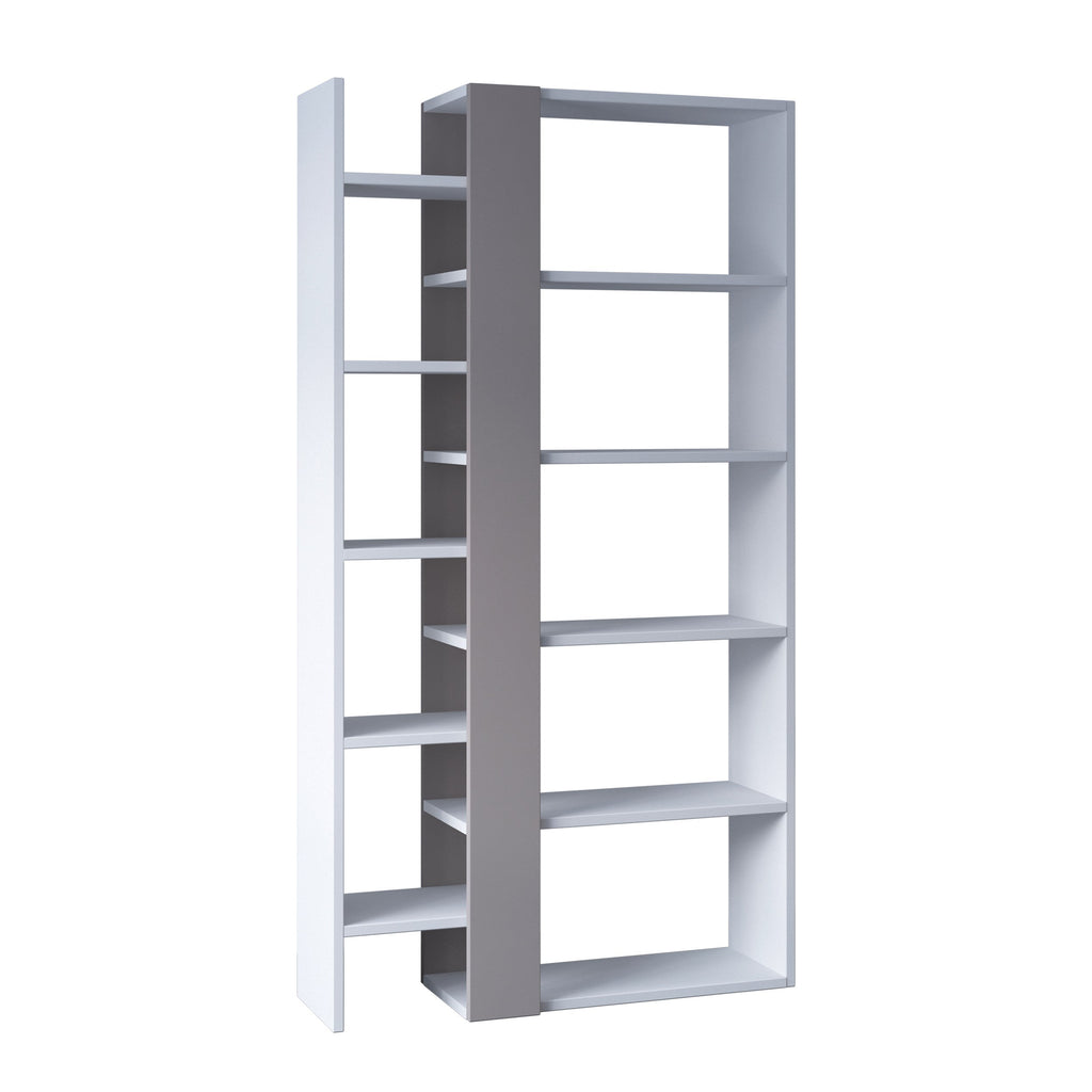 Decortieliving - Lift Modern Bookcase Display Unit Tall 150.5cm