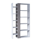 Decortieliving - Lift Modern Bookcase Display Unit Tall 150.5cm