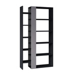 Decortieliving - Lift Modern Bookcase Display Unit Tall 150.5cm