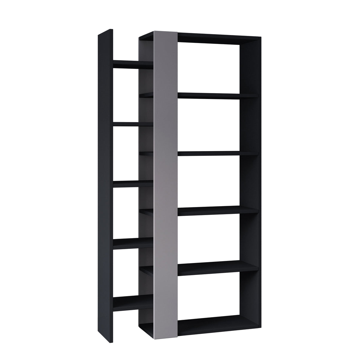 Decortieliving - Lift Modern Bookcase Display Unit Tall 150.5cm