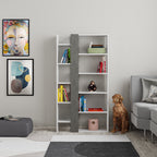 Decortieliving - Lift Modern Bookcase Display Unit Tall 150.5cm