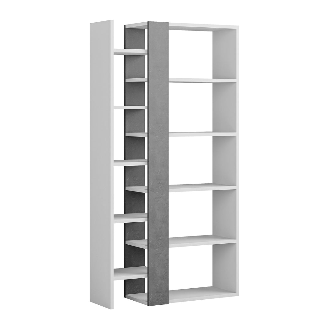 Decortieliving - Lift Modern Bookcase Display Unit Tall 150.5cm