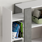 Decortieliving - Lift Modern Bookcase Display Unit Tall 150.5cm