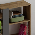 Decortieliving - Lift Modern Bookcase Display Unit Tall 150.5cm