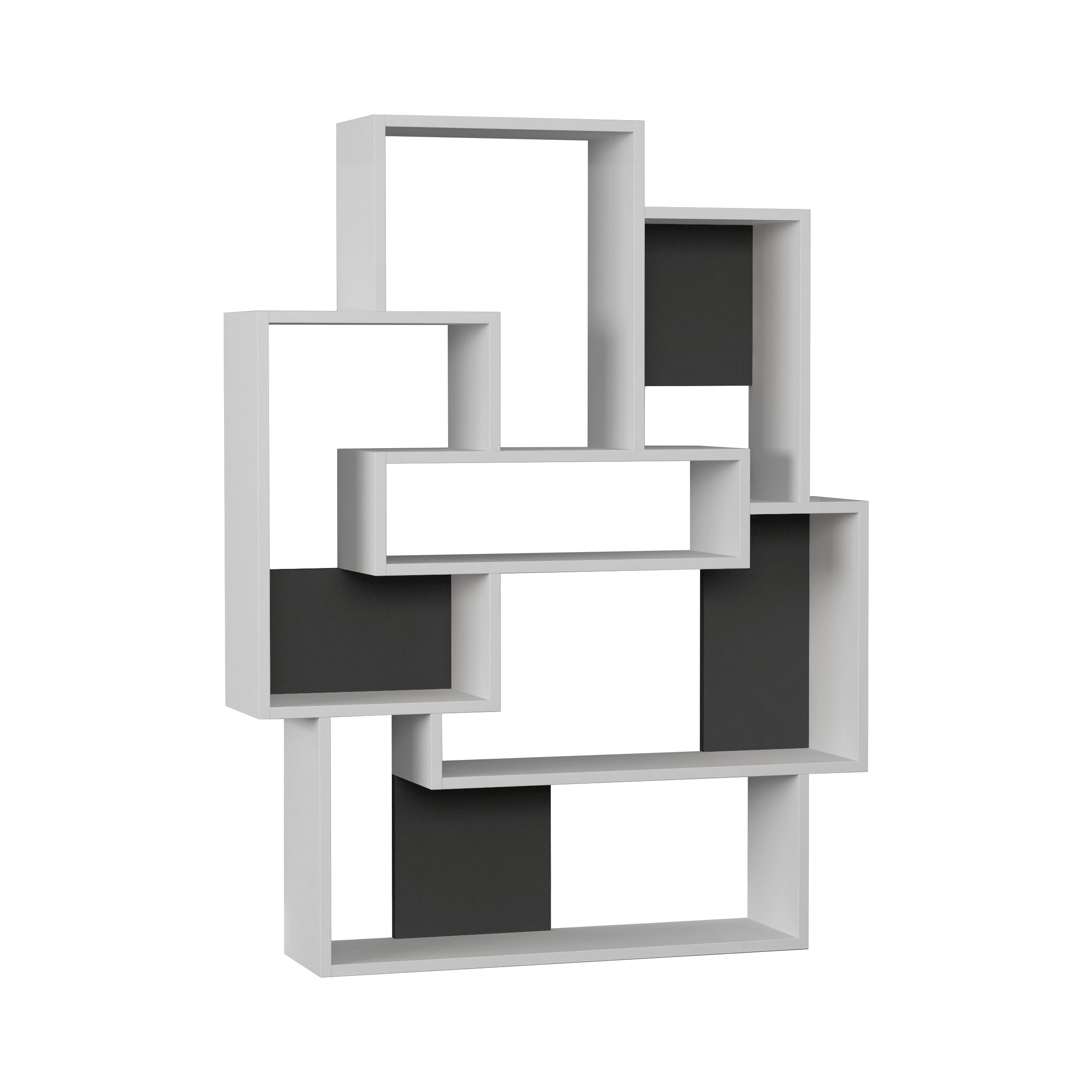 Decortieliving - Barce Modern Bookcase Display Unit H 132cm