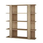 Decortieliving - Tita Modern Bookcase Display Unit Medium 122cm