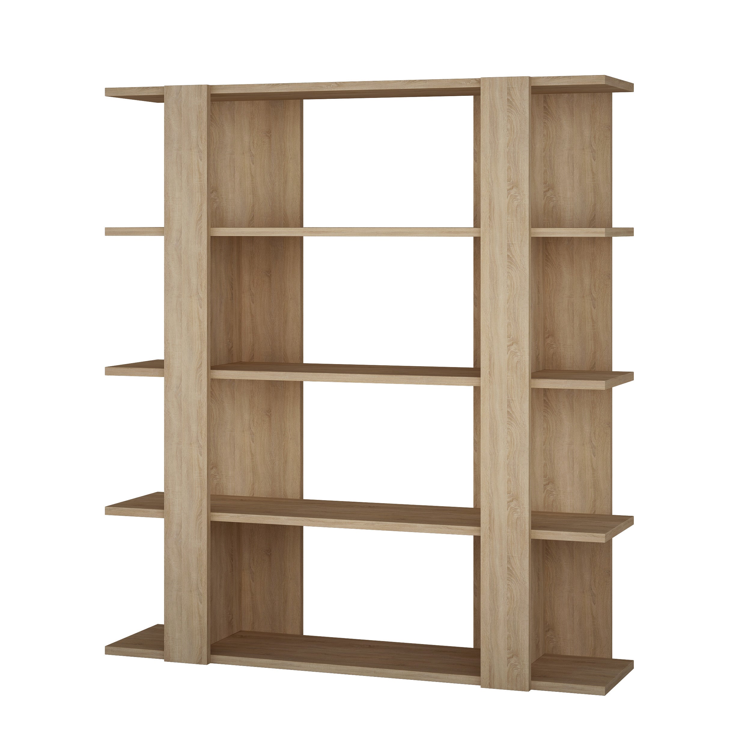 Decortieliving - Tita Modern Bookcase Display Unit Medium 122cm