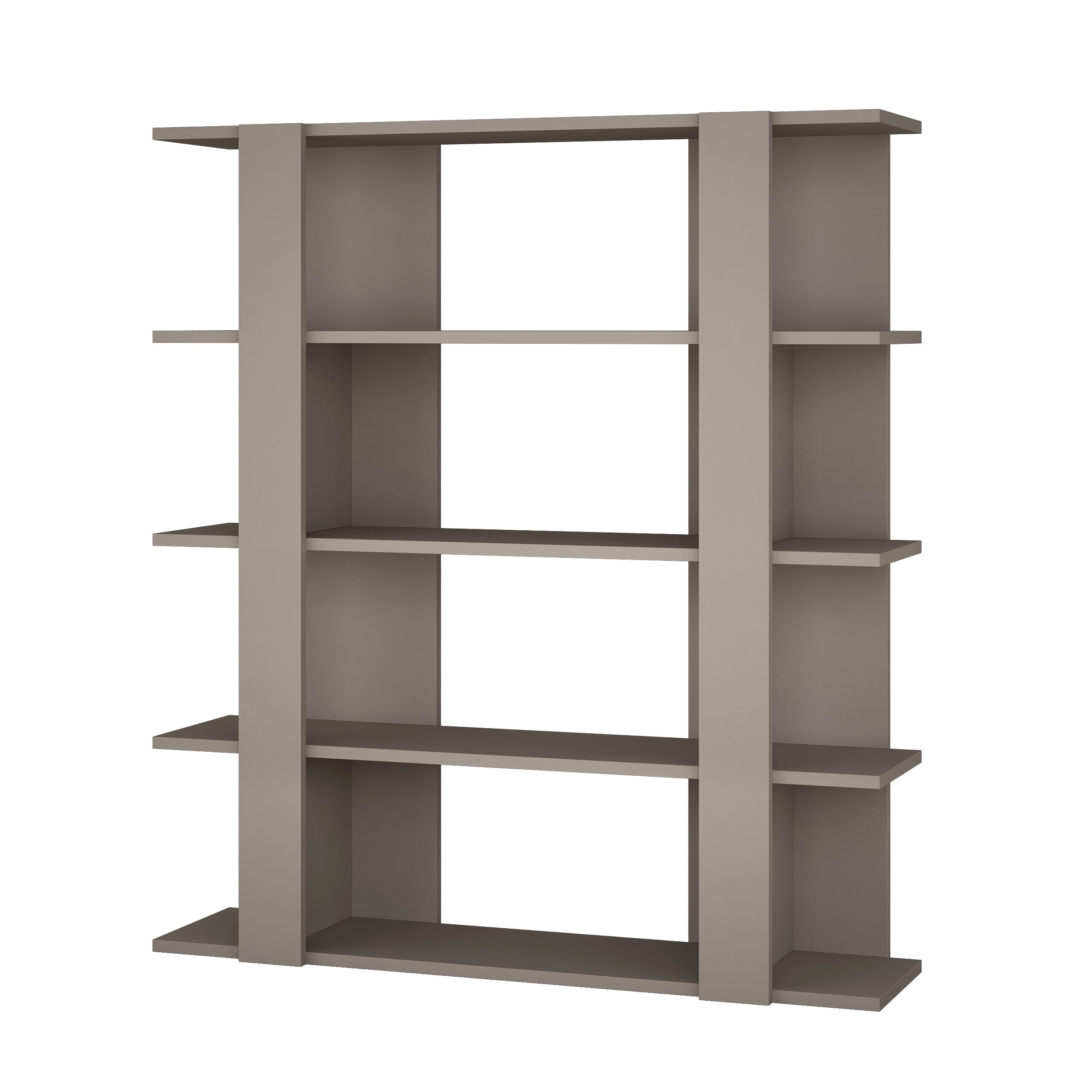 Decortieliving - Tita Modern Bookcase Display Unit Medium 122cm