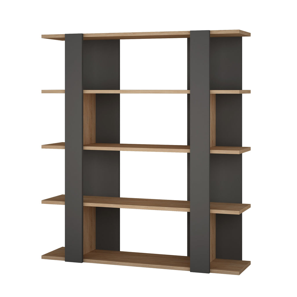Decortieliving - Tita Modern Bookcase Display Unit Medium 122cm