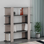 Decortieliving - Tita Modern Bookcase Display Unit Medium 122cm