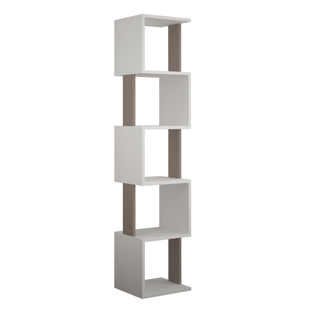Decortieliving - Piri Modern Bookcase Display Unit Tall 161cm