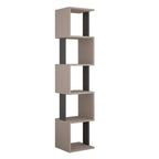 Decortieliving - Piri Modern Bookcase Display Unit Tall 161cm