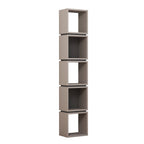 Decortieliving - Multi Modern Bookcase Display Unit Tall 167cm