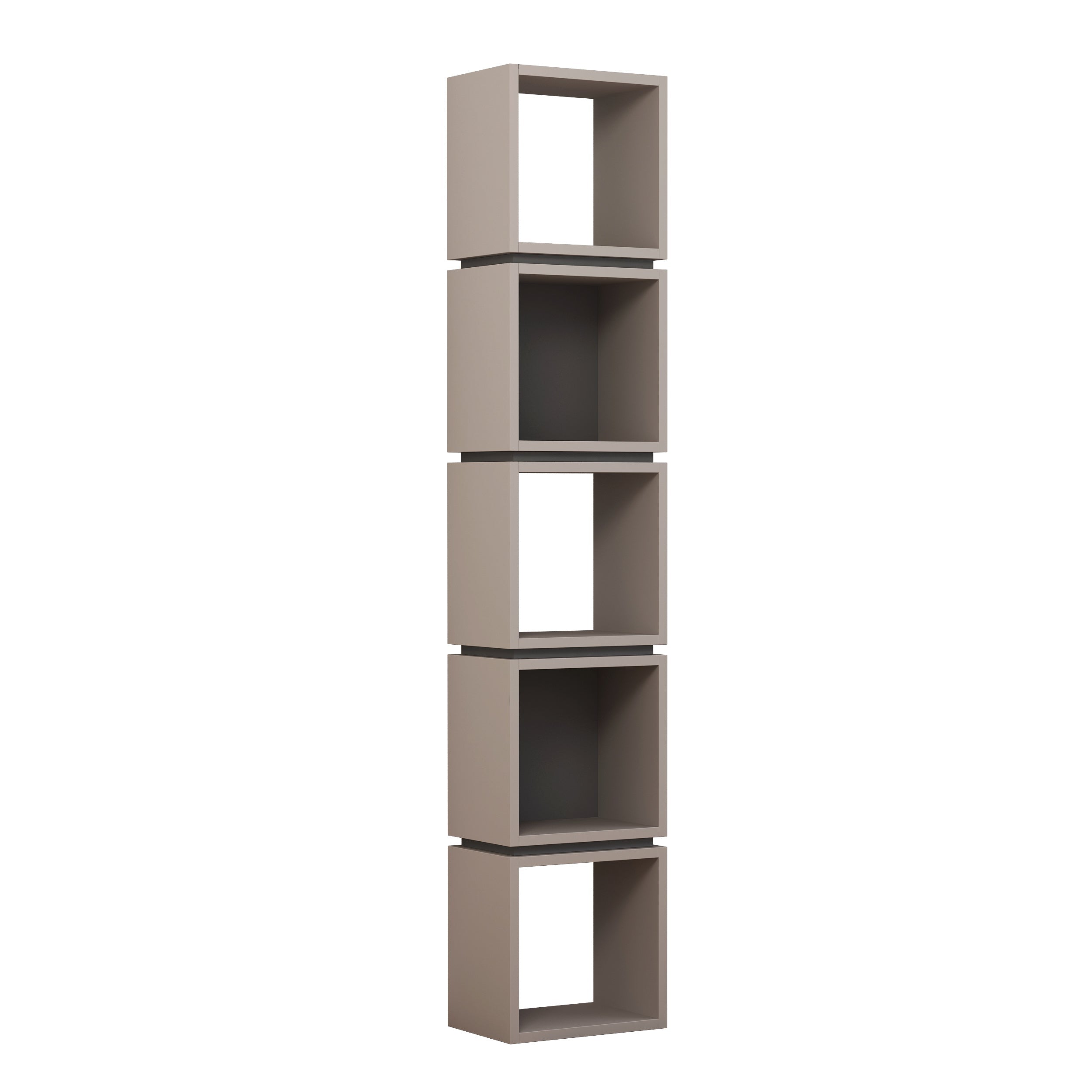Decortieliving - Multi Modern Bookcase Display Unit Tall 167cm