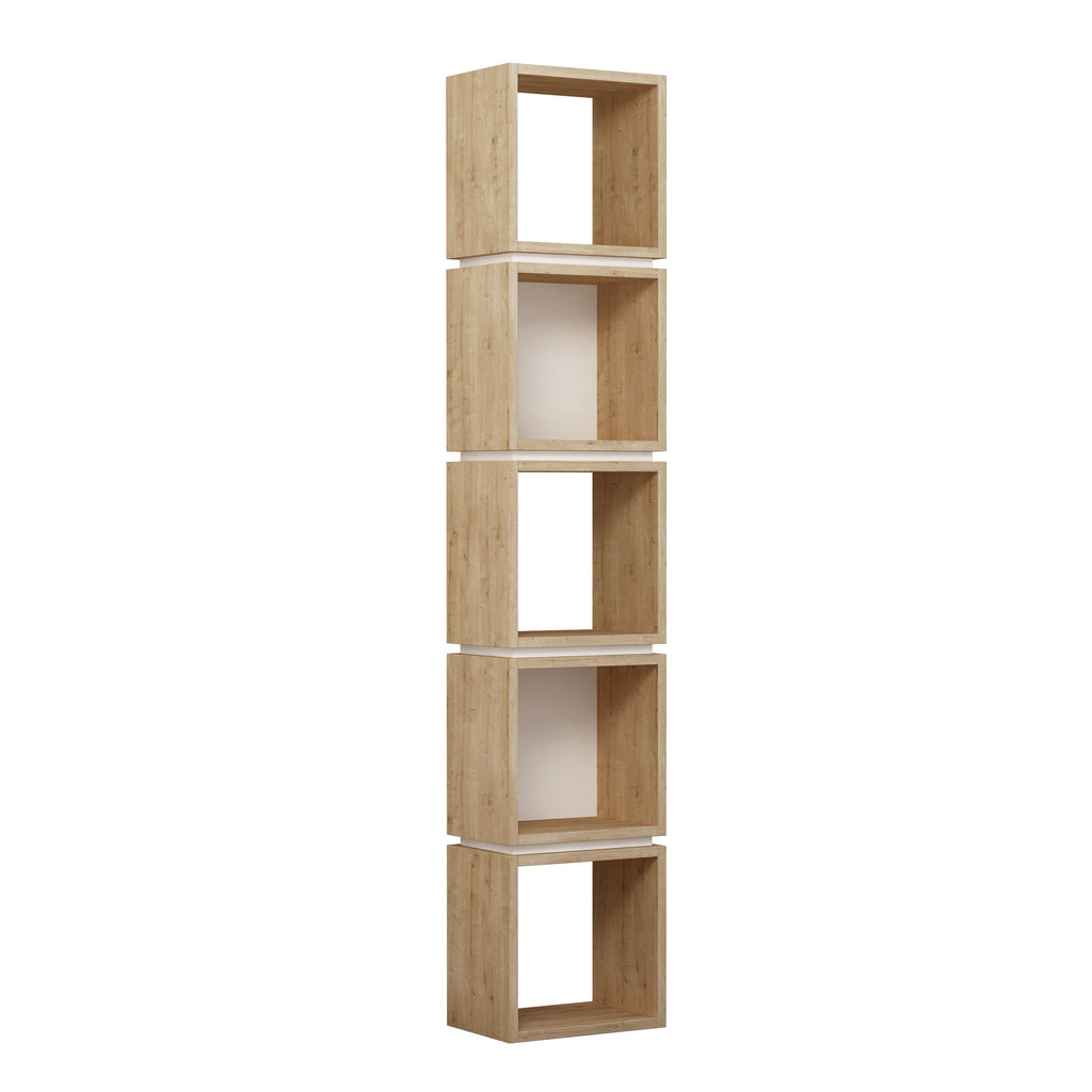 Decortieliving - Multi Modern Bookcase Display Unit Tall 167cm