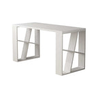 Decortieliving - Honey Modern Desk With Bookshelf Legs Width 137cm