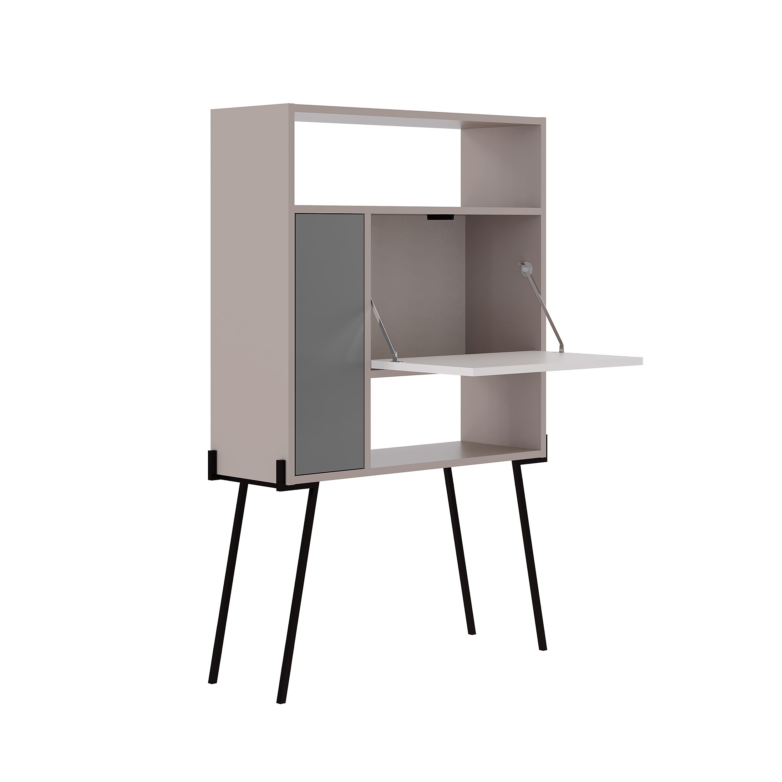 Decortieliving - Tatti Modern Desk Multipurpose With Storage