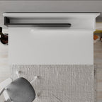Decortieliving - Leila Modern Desk Multipurpose Study Modern Desk Width 110cm