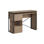 Decortieliving - Badau Multi Purpose Working Table – Modern 2-in-1 Desk with Storage for Home Office or Study