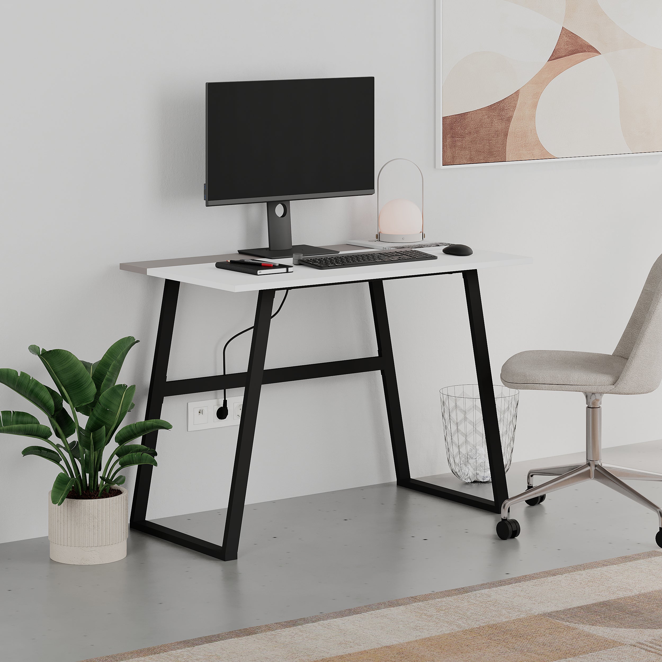 Bureau d'étude Kemre – Bureau d'ordinateur moderne pour la maison