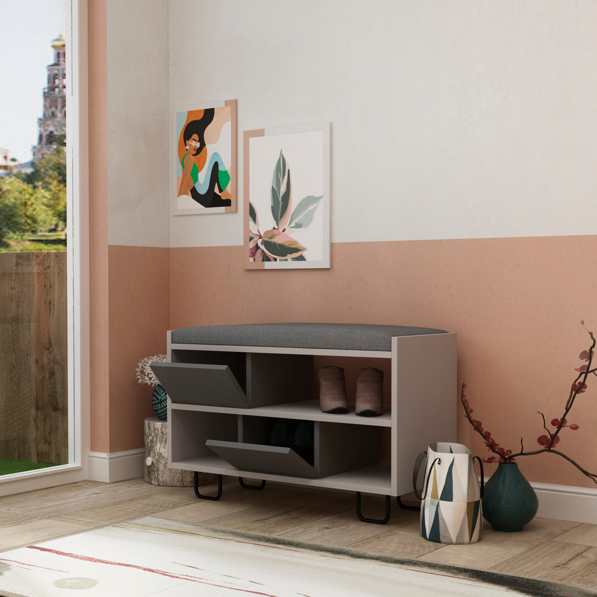 Decortieliving - Troy Modern Bench