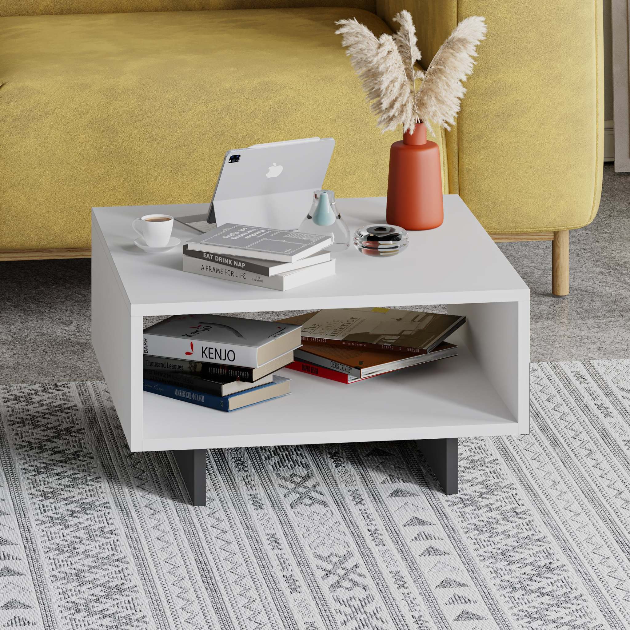 Decortieliving - Hola Modern Coffee Table Multipurpose H 32cm
