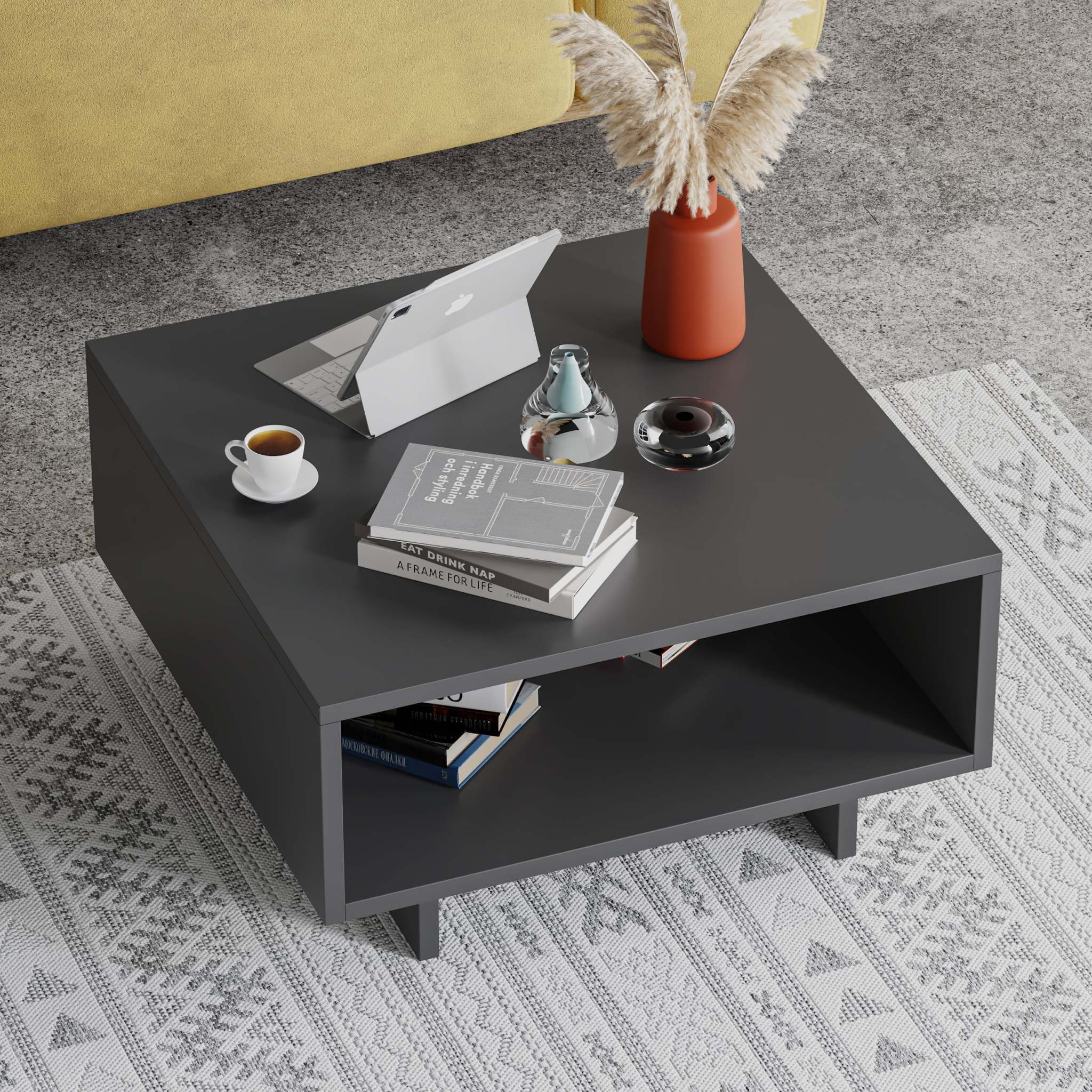 Decortieliving - Hola Modern Coffee Table Multipurpose H 32cm