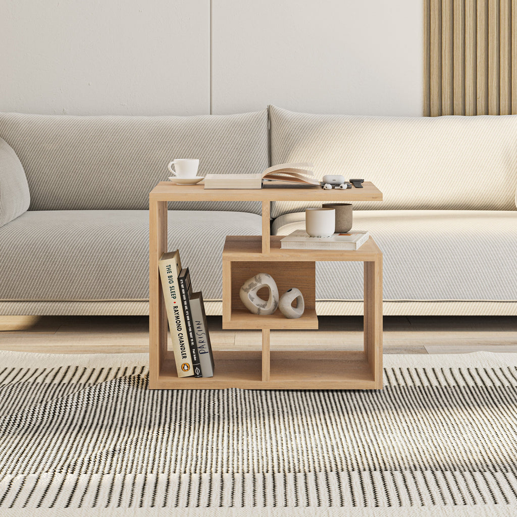 Decortieliving - Labirent Modern Coffee Table Multipurpose H 45cm