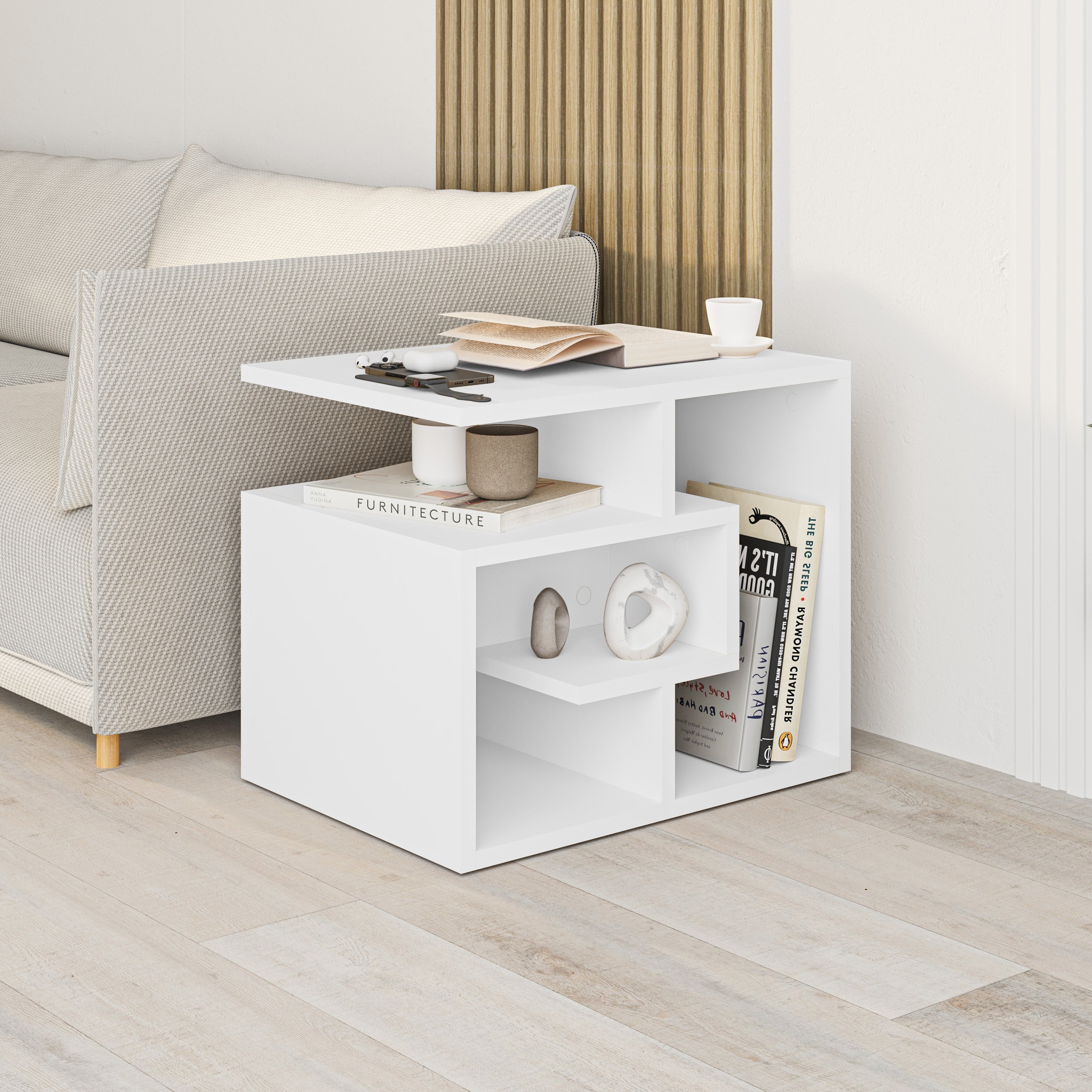 Decortieliving - Labirent Modern Coffee Table Multipurpose H 45cm