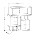 Decortieliving - Karma Modern Side End Table Multipurpose With Creativeness H 60.5cm