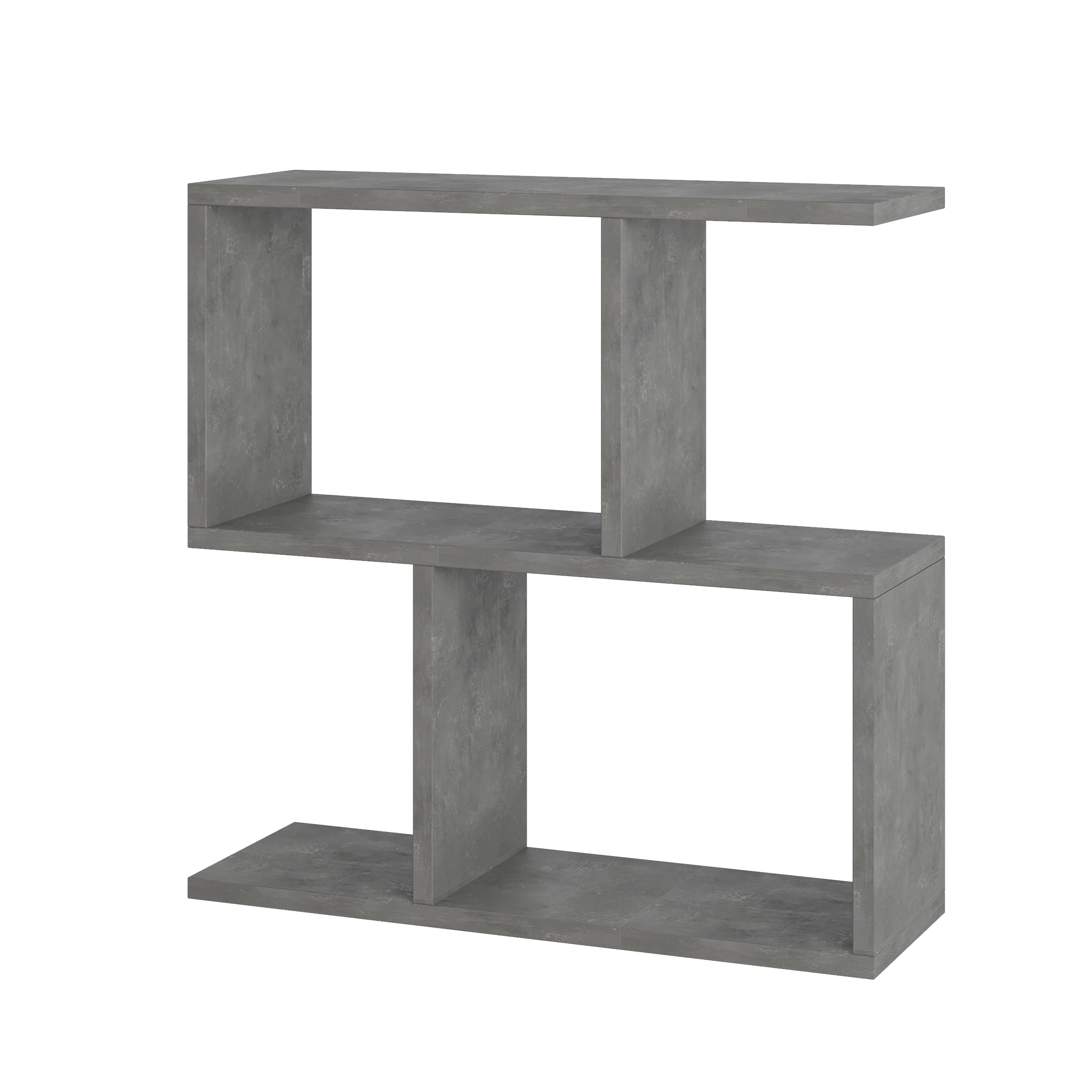 Decortieliving - Homemania Modern Side Table with 4 Open Shelves