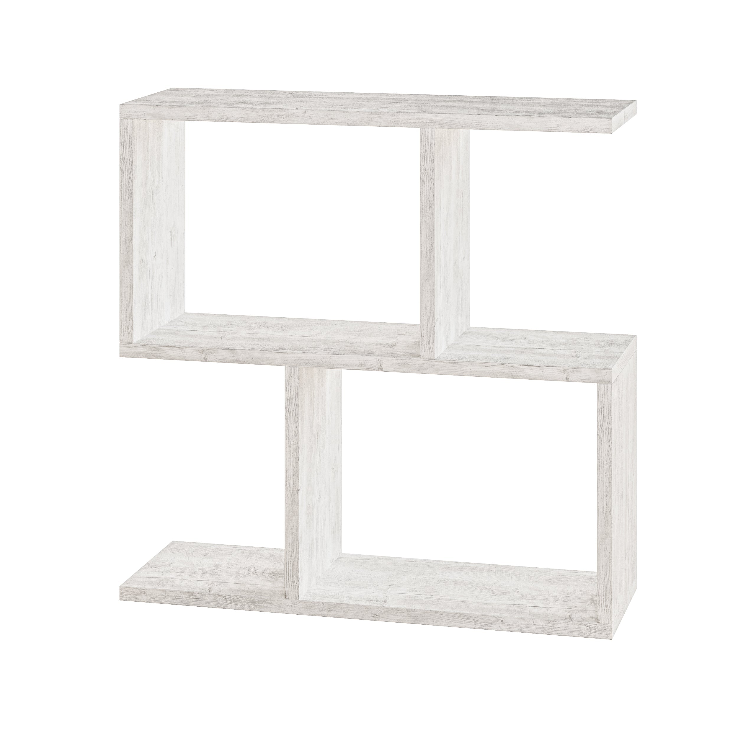 Decortieliving - Homemania Modern Side Table with 4 Open Shelves