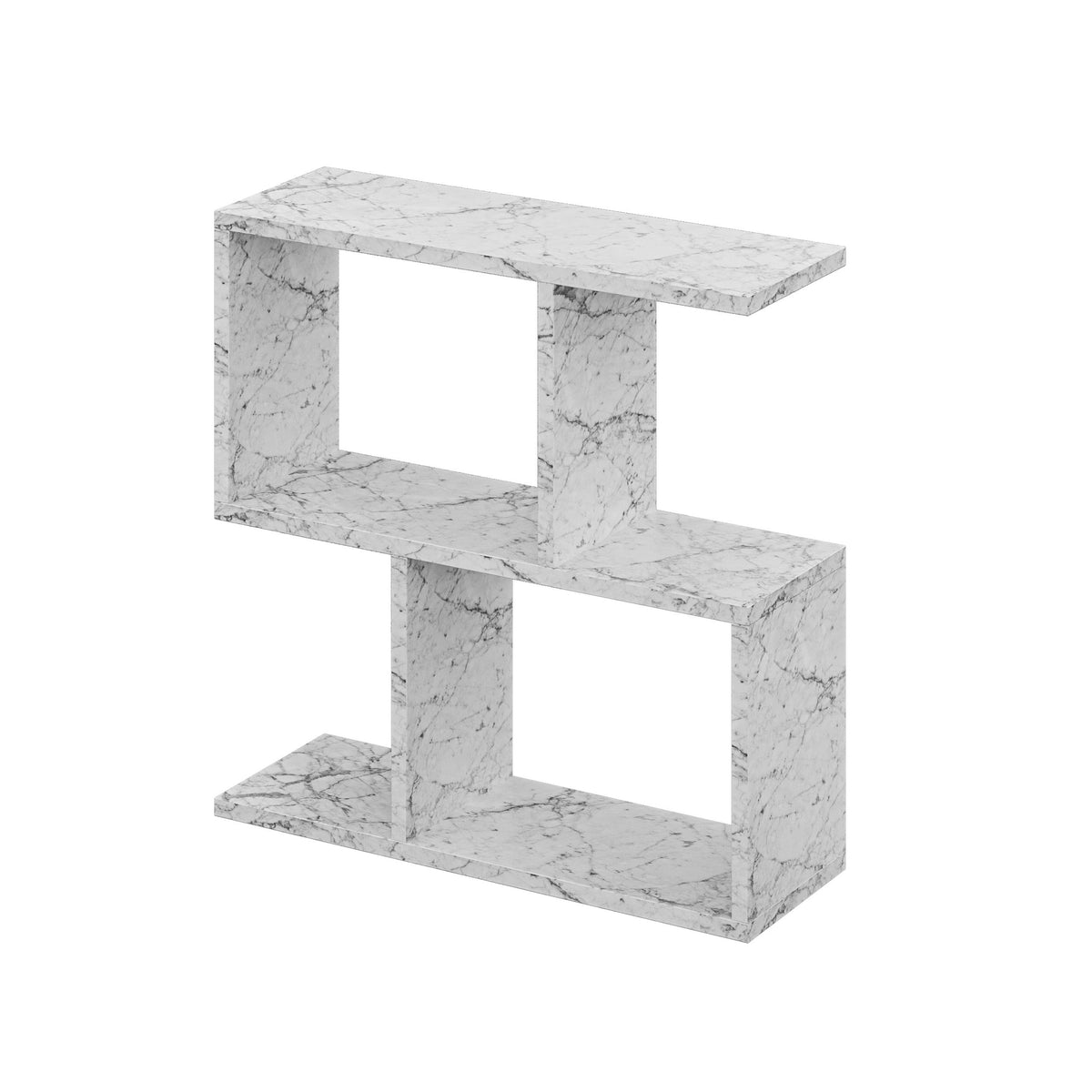 Decortieliving - Homemania Modern Side Table with 4 Open Shelves