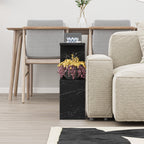 Decortieliving - Homemania Modern Side Table with 4 Open Shelves