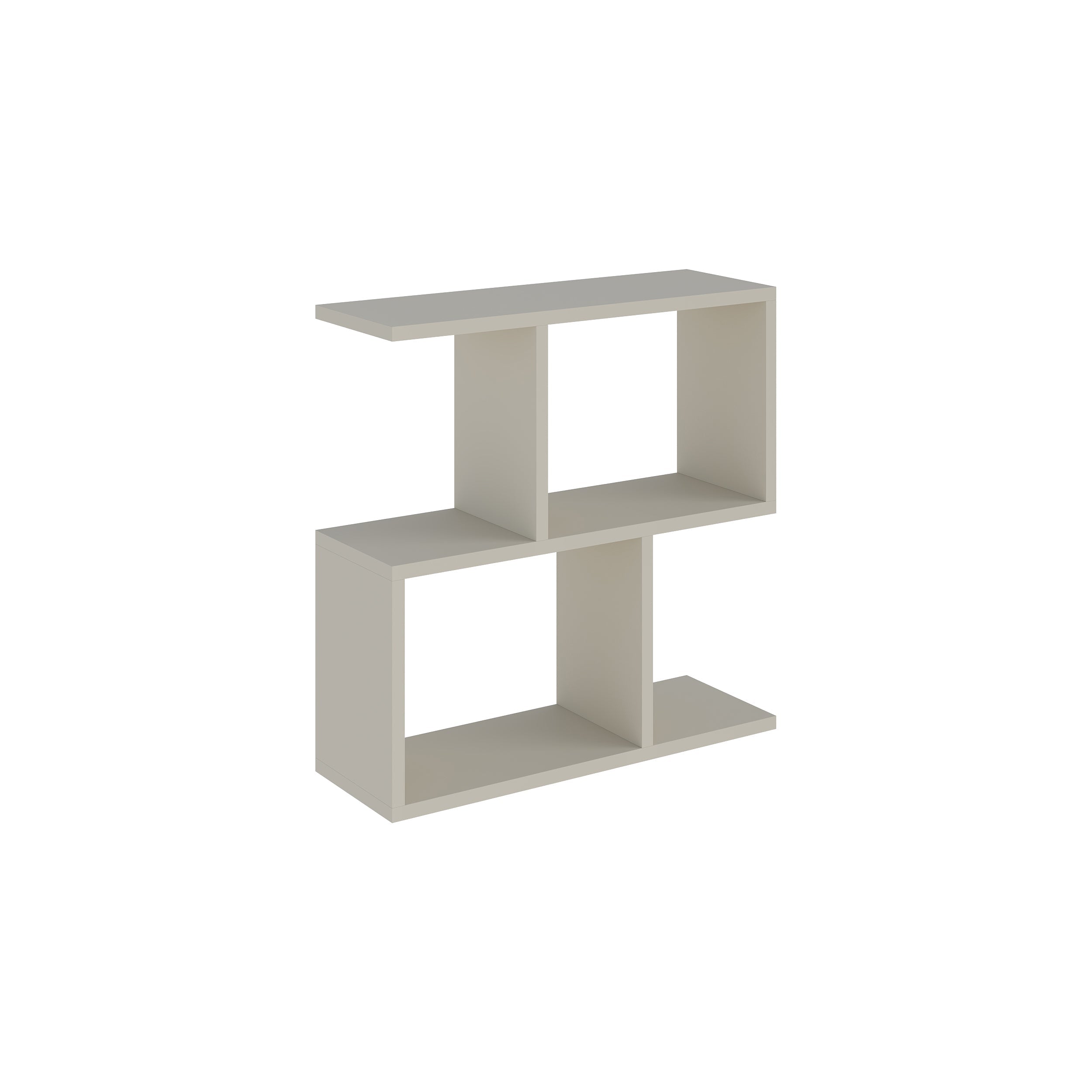 Decortieliving - Homemania Modern Side Table with 4 Open Shelves