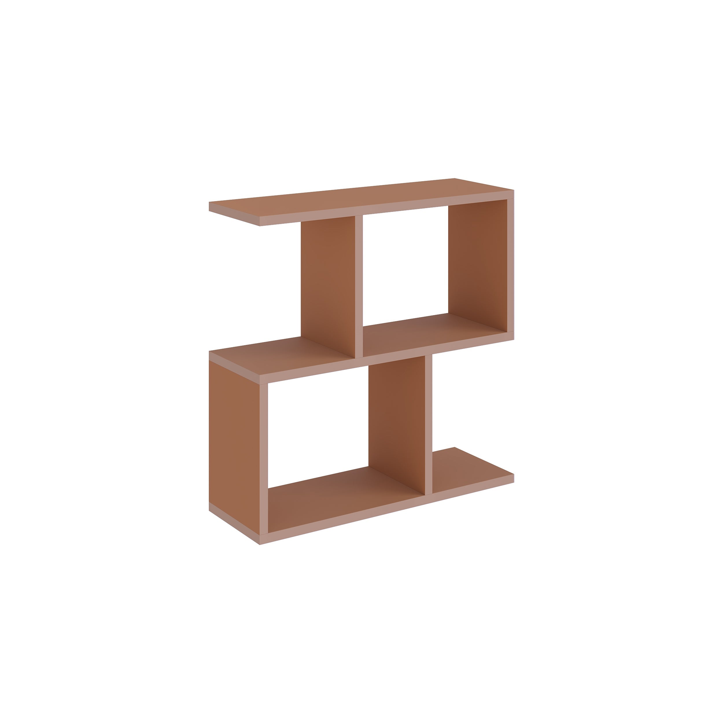 Decortieliving - Homemania Modern Side Table with 4 Open Shelves