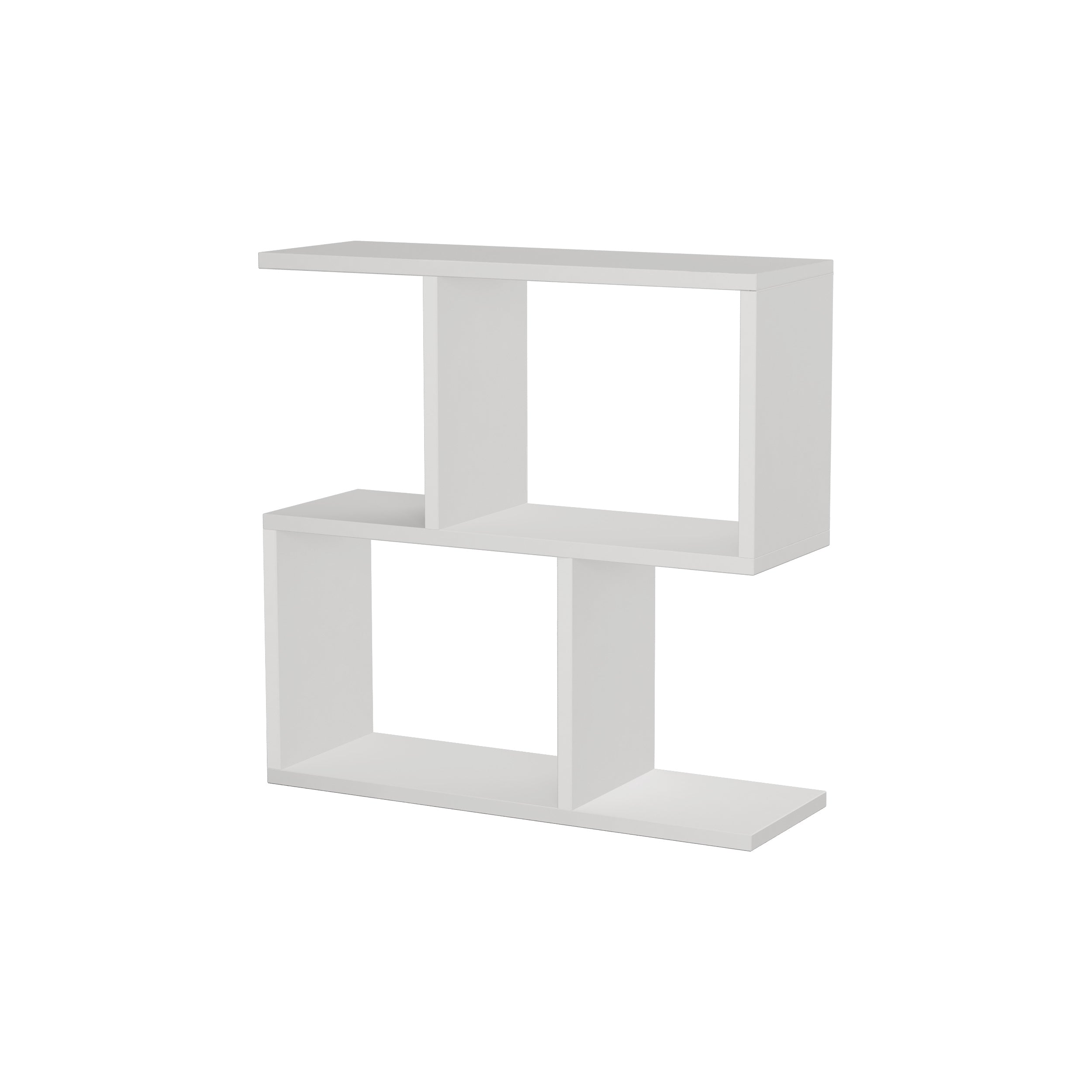 Decortieliving - Homemania Modern Side Table with 4 Open Shelves