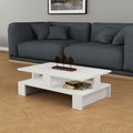 Decortieliving - Mansu Modern Coffee Table Multipurpose H 27.5cm
