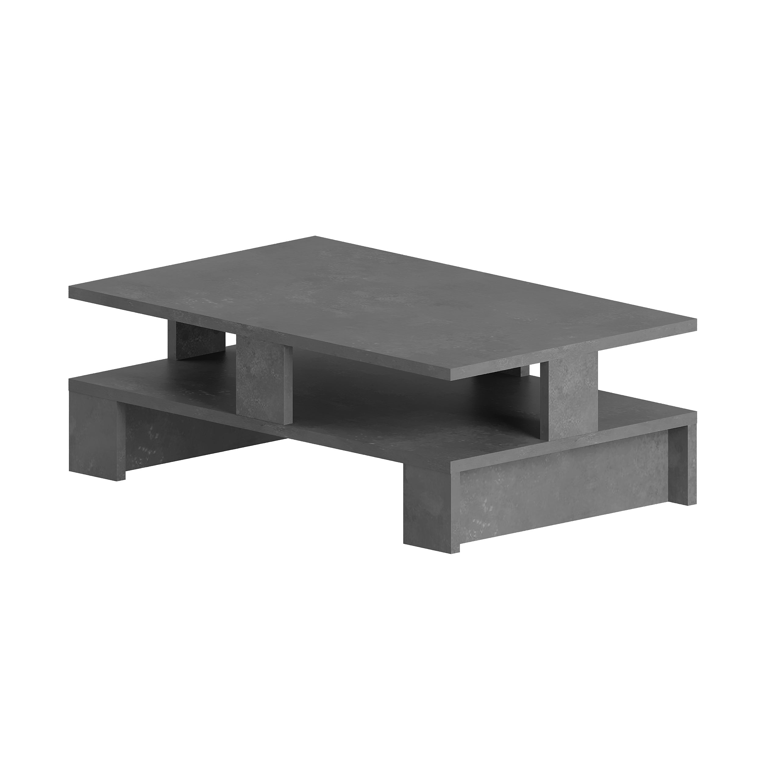 Decortieliving - Mansu Modern Coffee Table Multipurpose H 27.5cm