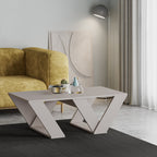 Decortieliving - Pipra Modern Coffee Table Multipurpose H 40cm