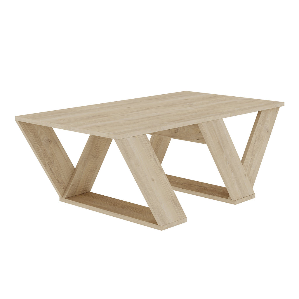 Decortieliving - Pipra Modern Coffee Table Multipurpose H 40cm