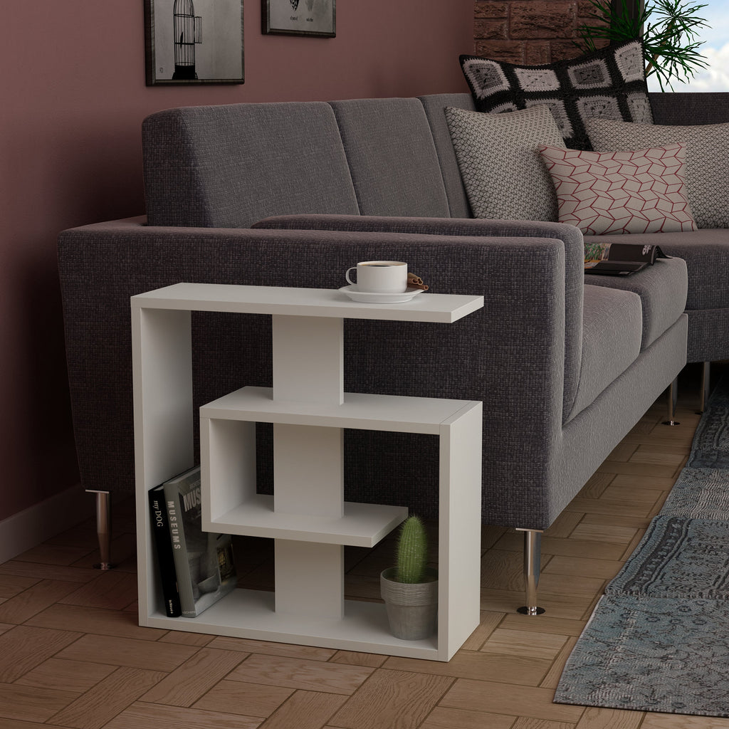 Decortieliving - Saly Modern Side End Table Multipurpose With Creativeness H 57cm 3 Tier