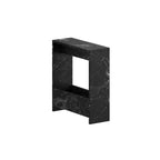 Decortieliving - Simpi Side Table with Magazine Rack – Compact Modern End Table for Small Spaces
