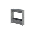 Decortieliving - Simpi Side Table with Magazine Rack – Compact Modern End Table for Small Spaces