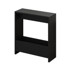 Decortieliving - Simpi Side Table with Magazine Rack – Compact Modern End Table for Small Spaces